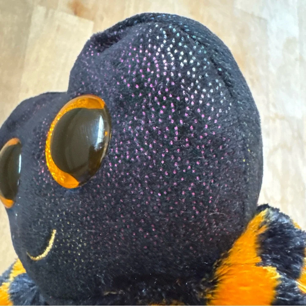 Ty Beanie Boos COBB the‎ Halloween Black & Orange Spider Approx 5 Inch New W/Tag